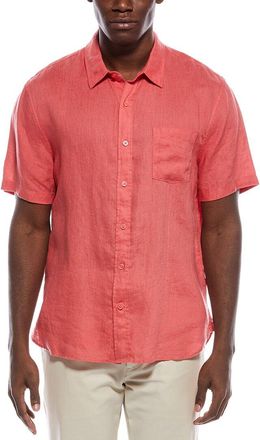 Vince Classic Fit Linen Shirt