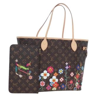 Louis Vuitton Pre-owned Louis Vuitton Monogram Canvas Tote Bag - Pre-owned - Mujer - Marr&oacute;n - ONE SIZE