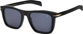 Eyewear by David Beckham Zwart/Grijs Zonnebril DB 7000/S - Heren - Zonnebrillen - Zwart - 51 MM - Accessoires