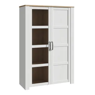 Furniture To Go Bohol Display Cabinet in White