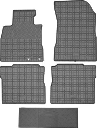 OEM Alfombrillas Rigum 901832 + Funda 900101 - Nissan Note Ii Hatchback De 2013, Lado Del Conductor (rn) - Instaladas