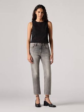 Levi's 501 Crop Jeans - Womens - 23X26 - Black