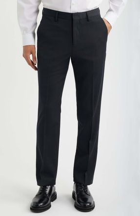 Bonobos Jetsetter Athletic Fit Stretch Wool Suit Pants in Charcoal at Nordstrom, Size 34 X 32