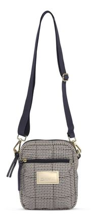DAY et Day GW Check Crossbody Bag Blue Nights
