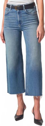 Citizens Of Humanity Lyra Crop Wide Leg Jeans In Abliss
