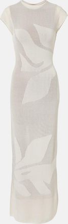 Sir. Solange knitted semi-sheer maxi dress