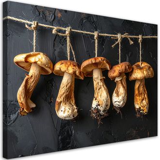 Feeby Cuadro En Lienzo, Setas Secas, 120x80