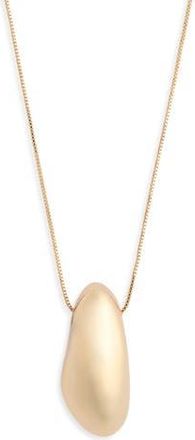 Nordstrom Rack Teardrop Pendant Necklace in Gold at Nordstrom Rack