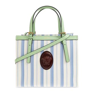 Versace Dames, Tassen, Groen, Maat: ONE Size Katoen
