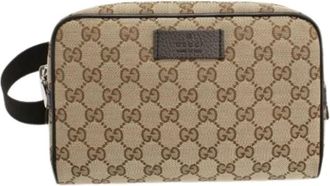 Gucci Pre-owned Belt Bags, female, Brown, Size: ONE SIZE Pre-owned Vintage Sling Bag