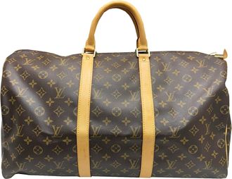 Louis Vuitton Brown Monogram Monogram Boston Bag (Pre-Owned)