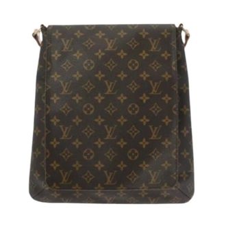 Louis Vuitton Pre-owned Cross Body Bags, female, Brown, Size: ONE SIZE Pre-owned Vintage Monogram Shoulder Bag