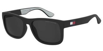 Tommy Hilfiger TH 1556/N/S 08A/IR Mens Sunglasses Black Size 52