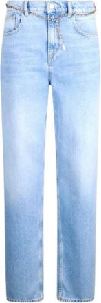 Liu Jo Dames, Jeans, Blauw, Maat: W27 Katoen