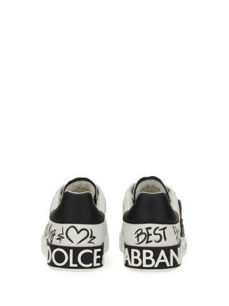Dolce & Gabbana Portofino Sneaker - White