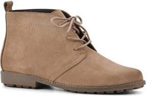 White Mountain Auburn Suede Bootie in Natural/El/Suede at Nordstrom Rack, Size 6.5