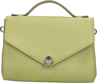 Gianni Chiarini Leren Tas - Dames - Handtassen - Groen - ONE Size - Leer - Tassen