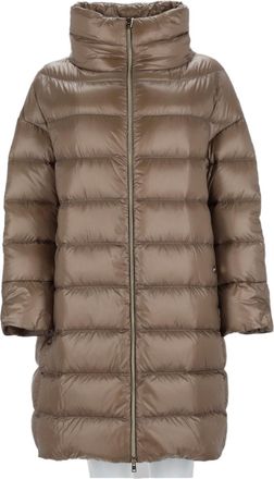 Herno Matilde Padded High Collar Polyamide Down Coat