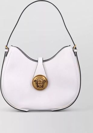 Versace small hobo leather shoulder bag