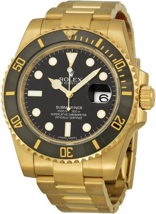 Rolex Pre-owned Rolex Submariner Black Dial Mens Watch 116618LN