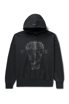 Fear of God Les Panteres Printed Cotton-Jersey Hoodie