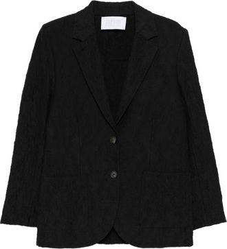 Harris Wharf London Textured Single-breasted Jacket