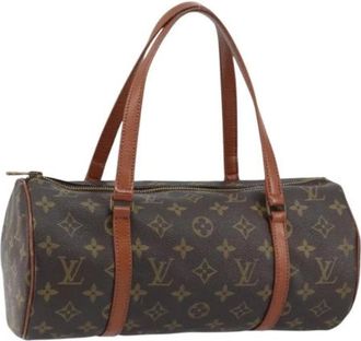 Louis Vuitton Pre-owned Handbags, female, Brown, Size: ONE SIZE Pre-owned Vintage Canvas Handbag