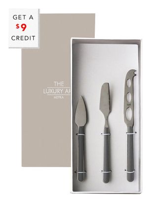 Mepra 3Pc Fantasia Cheese Knives With $9 Credit