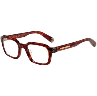 Philipp Plein Philipp Plein Mens 52 mm Brown Opticals