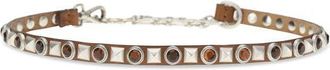 Etro Womens Brown Calf Leather Bos Taurus Regular Belt