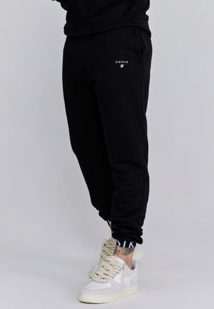Siksilk Joggers negros para hombre SikSilk XL