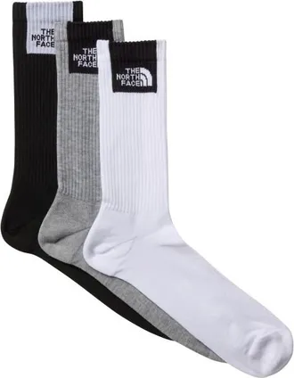 The North Face Multi Sport Fine Box Cush Crew Sock 3-Pack Multifunktionssocken f&uuml;r Herren | wei&szlig;