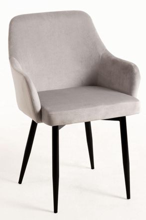 Regalos Miguel Regalos Miguel - Packs Sillas Comedor - Pack 4 Sillas Puan Terciopelo - Gris