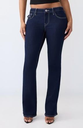 True Religion Becca Flap Pocket Bootcut Jeans in 2S Body Rinse at Nordstrom Rack, Size 27