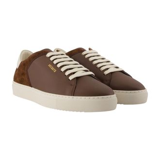 Axel Arigato Mens Clean 90 Split Sneaker Brown Calfskin