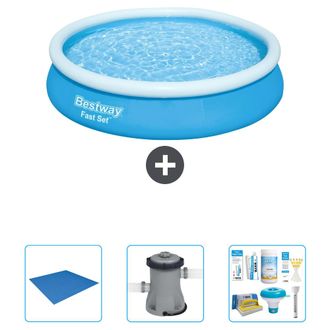 Bestway Piscina Bestway Fast Set Redonda - 366x76 Cm - 6-piezas S22267