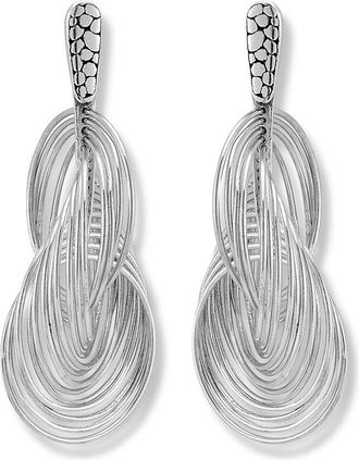 Samuel B. Silver Drop Earrings