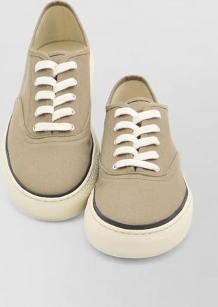 Jacquemus les fefe low top canvas sneakers