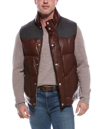 Brunello Cucinelli Leather Vest