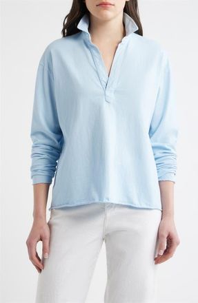 Frank & Eileen Patrick Popover Henley in Dive Blue at Nordstrom, Size X-Small
