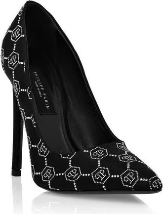 Philipp Plein Pumps Monogram Women in Black/crystal at Nordstrom, Size 38