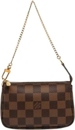 Louis Vuitton Pre-owned Mini Pochette Accessoires - - Pre-owned - Donna - Marrone - ONE SIZE