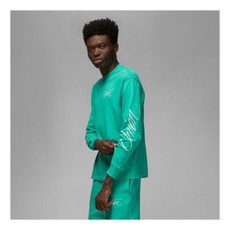 Air Jordan Long-Sleeve Tee x Union Kinetic Green DV7342-370