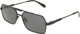 Ferragamo Grey Navigator Mens Sunglasses SF332S 002 61