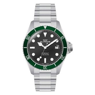 Glycine Combat Quartz Black Dial Mens Watch GL1061