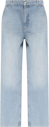 Rotate Wide-leg Jeans - Dames - Loose Fit Jeans - Blauw - XS - Katoen - Jeans