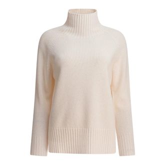 KANGRA Cashmere Knitwear, female, Beige, Size: S Luxurious Beige Cashmere Knitwear Aw25
