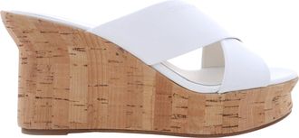Ferragamo Ferragamo Ant 70 Nappa Wedge Sandals
