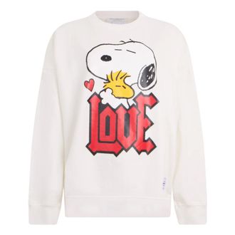 Philosophy di Lorenzo Serafini Dames, Sweatshirts & Hoodies, Wit, Maat: XS Katoen