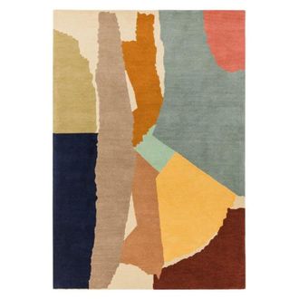 Flair Rugs Alfombra tufted a mano en lana multicolor 160x230 cm